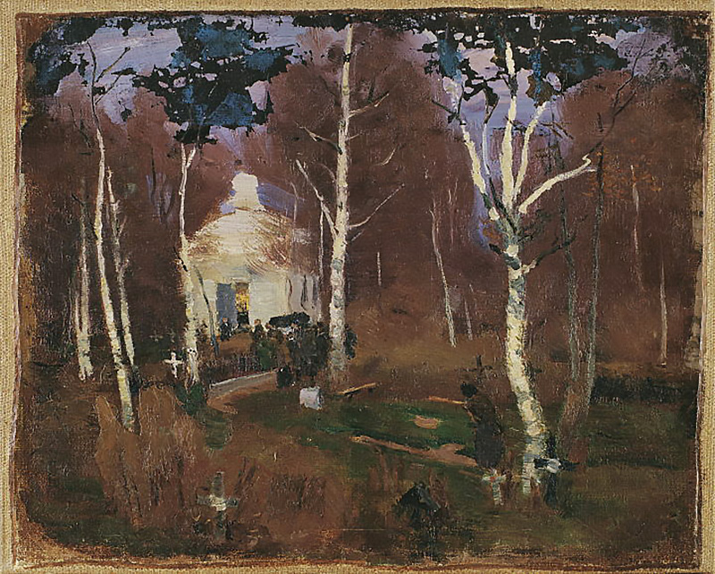 at the rakvere cemetery